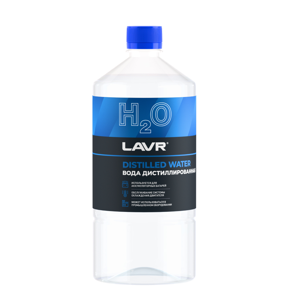 Ln5001_LVR LAVR Вода дистиллированная Distilled Water 1000мл