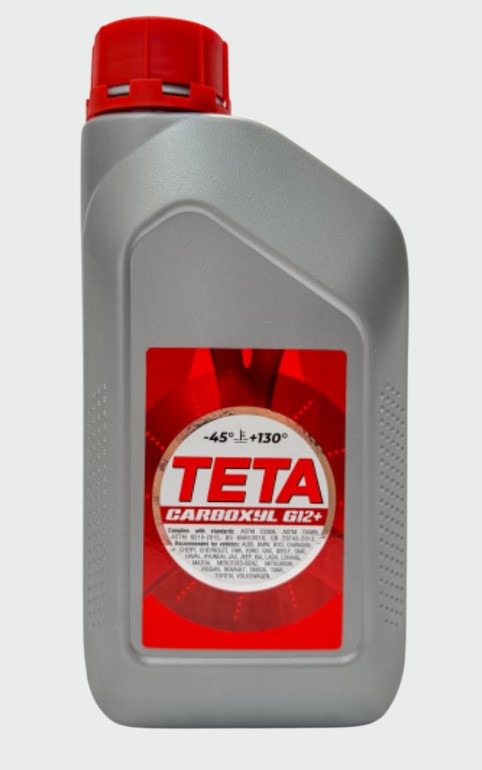 TETA_G12_1kg_red TETA Антифриз G12 красный, 1кг