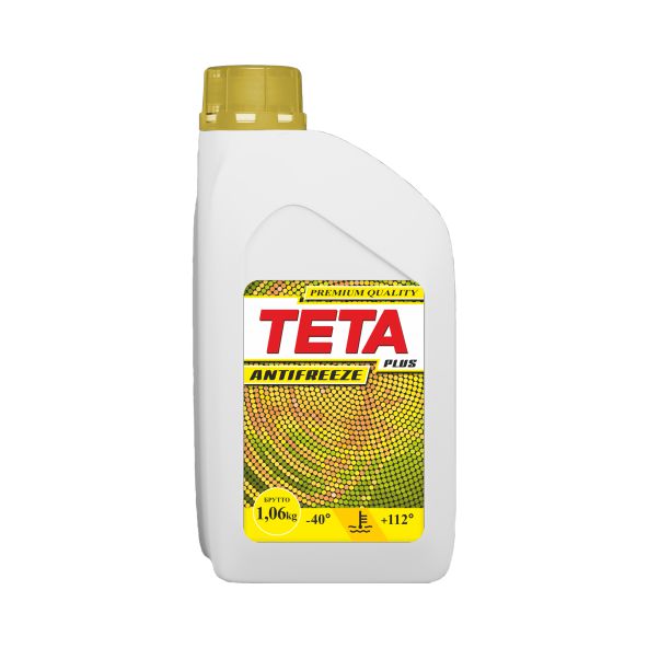 TETA_PLUS_1kg_yellow TETA Антифриз 1кг желтый