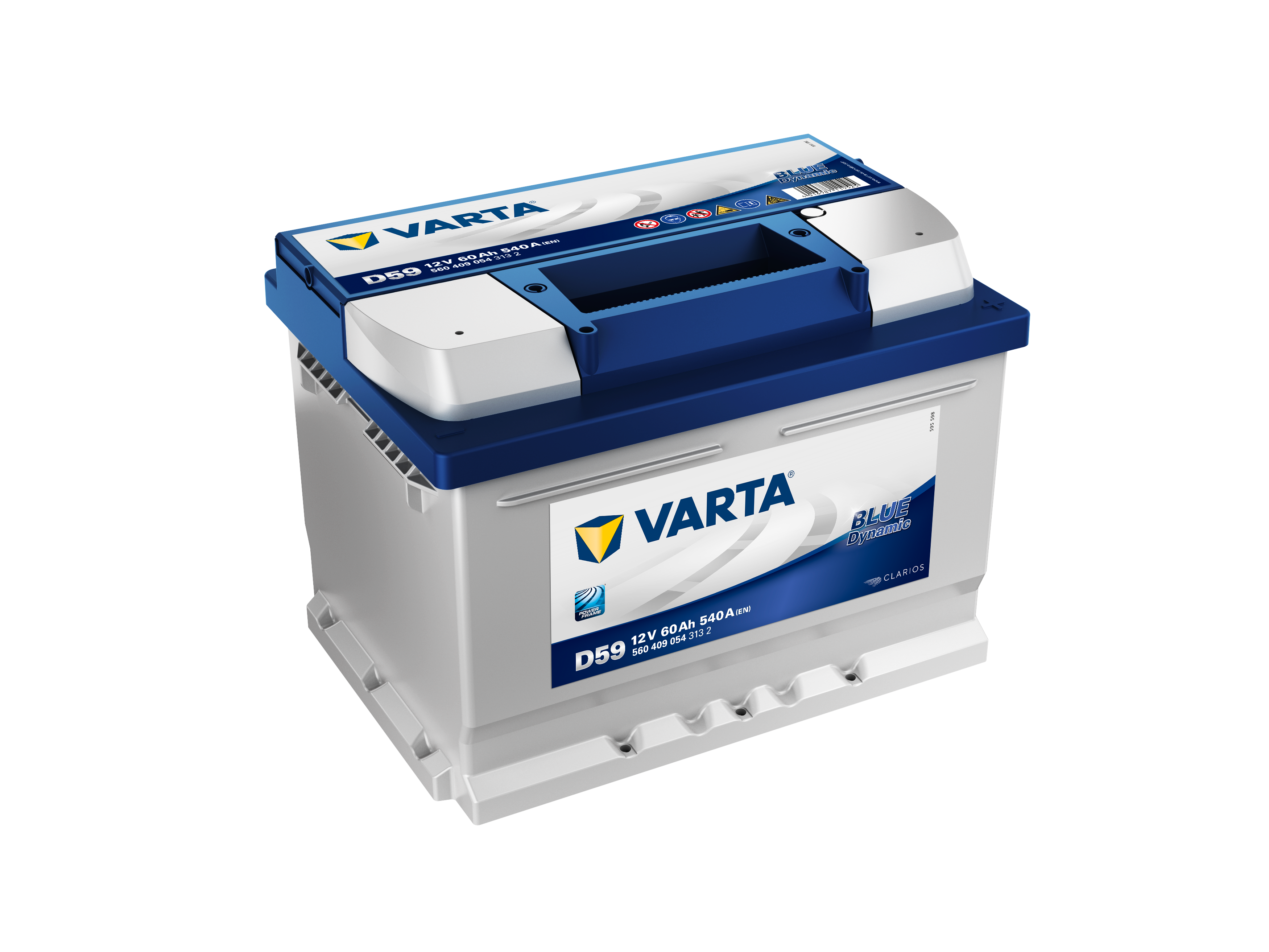 560409054 VARTA Аккумулятор 60Ah  560409   "-  +"  242x175x175